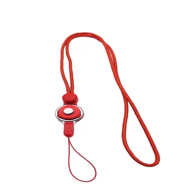 Detachable ID Lanyard, Nylon Woven Neck Strap