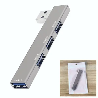 Laptop Aluminium Legierung 3.0 USB Multi-Interface Typ Erweiterungs Dockingstation kabellos HUB Hub Splitter - 13
