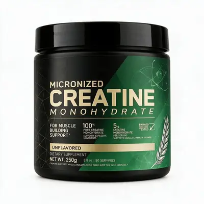 Creatine Monohydrate Powder 300g, Body Supplement - 6