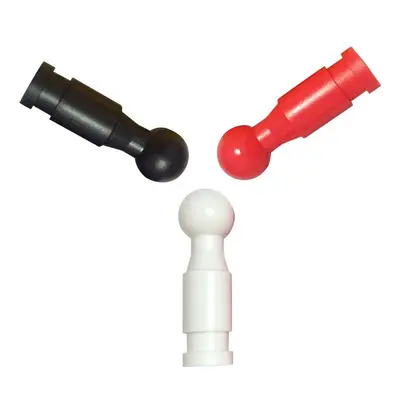 Araba telefon tutuşu aksesuarları, 17mm küre başlı somun klips