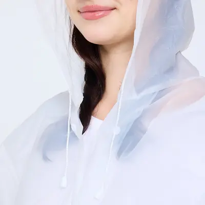 EVA raincoat, adult heavy-duty, portable, full-body protection