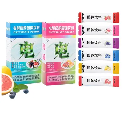 Fruit Electrolyte Powder Drink Mix for Sports and Outdoor - 5