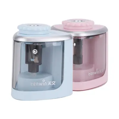TENWIN electric pencil sharpener creative student automatic pencil sharpener pencil sharpener manufacturer wholesale cross-border TW8005