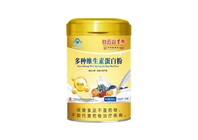 Baiyunshan Xingqun şekersiz protein tozu 400 g, orta yaş ve yaşlılar için - 6