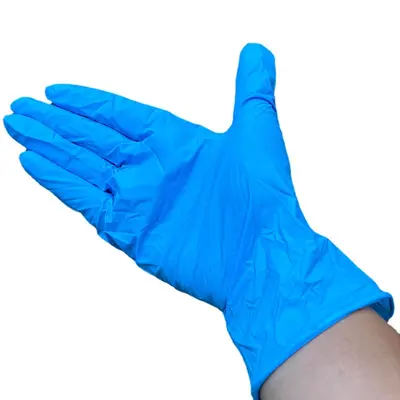 Brandneue blaue Nitrilhandschuhe 9 Zoll blaue Nitril-Einweg-Untersuchungshandschuhe dick und strapazierfähig Fabrikpreis Großhandel