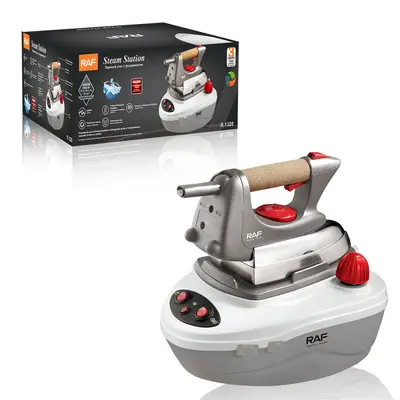 RAF 2000W Household Steam Iron, Polished Aluminum Soleplate, R1328
