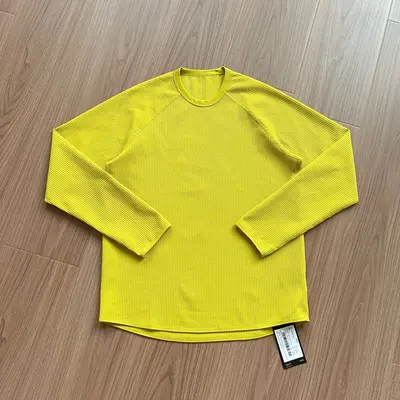 Raglan Sleeve Waffle Texture Quick-Dry Long Sleeve Base Layer T-Shirt - 10
