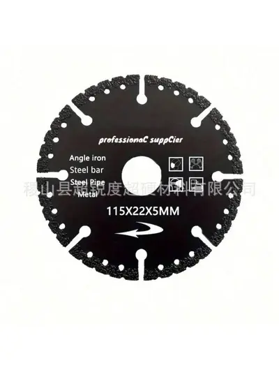 Angle Grinder Cutting Disc Set, Alloy for Iron and Steel - 8