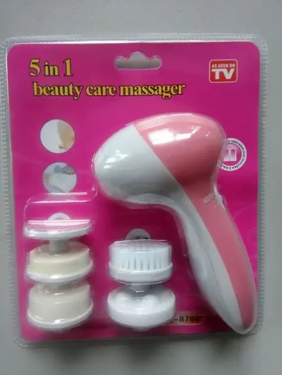 5-in-1 Facial Cleansing Device, Electric Facial Cleansing Brush, Automatic Gentle Blackhead Removal and Closed Mouth Facial Washing Device - 7