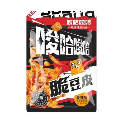 Soft Spicy Dried Tofu Snack - 6