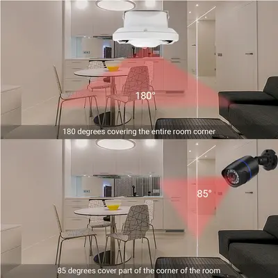 AHD Camera 1080P 2MP 5MP 180° Infrared - 4