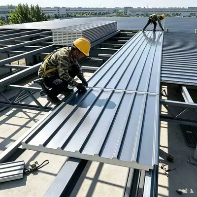 Aluminum Alloy Roof Tile, Waterproof and Corrosion-Resistant