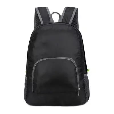 Sports dual-shoulder foldable backpack, waterproof portable leather bag, men's and women's mountaineering travel bag, school bag wholesale, portable. - 9