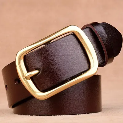 Neue vielseitige Herrenmodeledergürtel aus Luxus-PU-Leder mit Nadelverschluss im Retro-Stil für Jugendliche, Jeansgürtel zum Großhandelspreis.