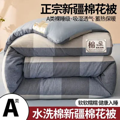 Class A Xinjiang Cotton Quilt, Thickened, Single Size - 9