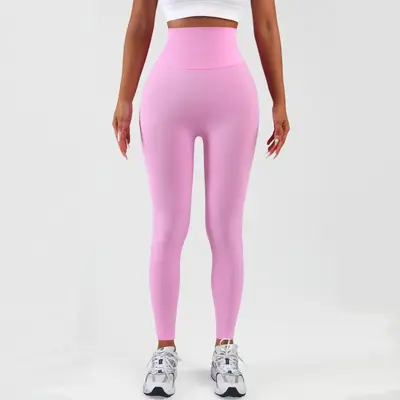 Women's Seamless Peach Butt Yoga Pants, Quick-Drying, Belly Control - 7