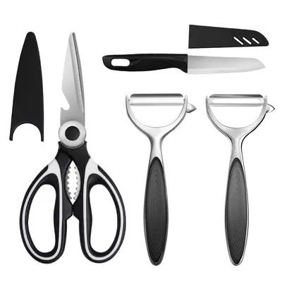 Stainless steel vegetable peeler, potato, melon and fruit knife