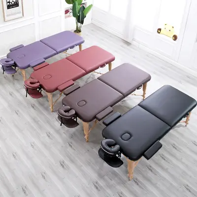 Foldable Portable Massage Bed for Rehabilitation and Beauty Treatments