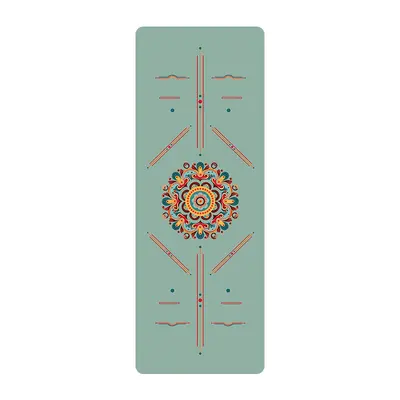 Yoga mat, natural rubber, PU non-slip, colorful, professional - 12