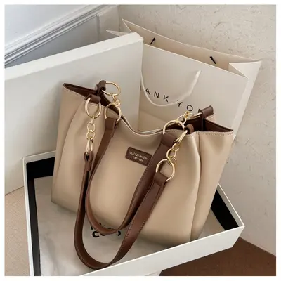 Large-Capacity Women's Tote Bag, Single Shoulder, Everyday Commuting - 3