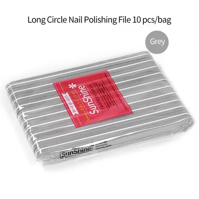 Manicure tool set with nail files and buffer pads - 11