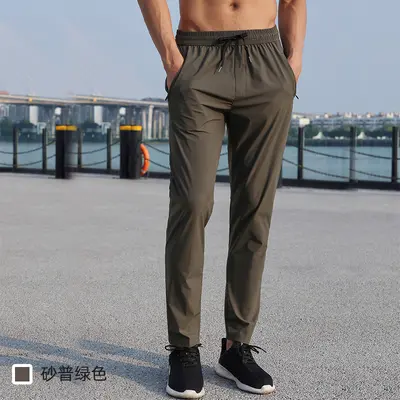 Herren-Sporthose, leicht, elastisch, atmungsaktiv, gerade geschnitten - 9