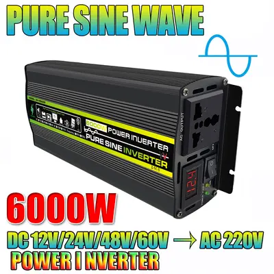 Saf Sinüs Dalga İnvertör 12V 220V, 500W ile 4000W Arası - 12