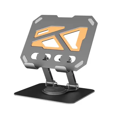 Metal color matching portable rotating folding tablet stand online class learning mobile phone stand cooling drama support stand