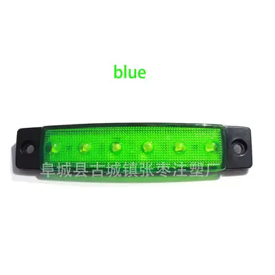 6 LED Side Marker Light, 12V/24V for Trucks and Cars - 10