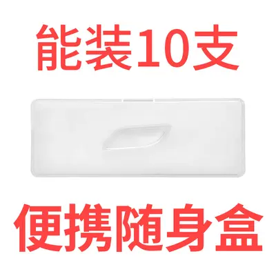 Manufacturer spot wholesale 100 bags disposable polymer thin smooth dental floss stick dental floss stick portable box - 5