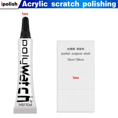 Acrylic Scratch Remover Paste, Watch Crystal and Plastic Polishing - 9