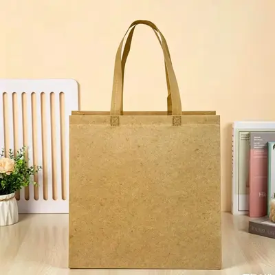 Laminated Non-Woven Gift Bag, Thickened Clothing Store Bag