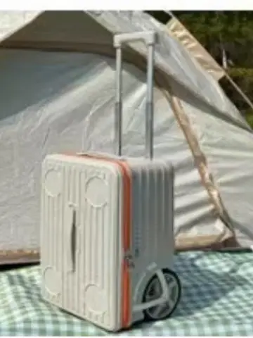 All-Aluminum Trolley Suitcase with Large All-Terrain Wheels - 3