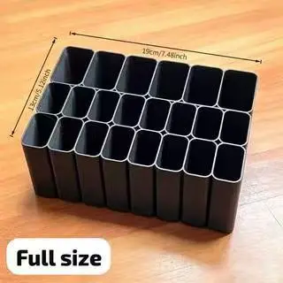USB Cable Organizer, Desktop Compartment Storage Box, 3D Printed - 9