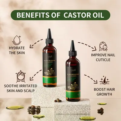 Трансграничное хитовое масло для ухода за кожей головы hair & scalp oil касторовое масло уход за волосами стимулятор роста волос эфирное масло для массажа оптом