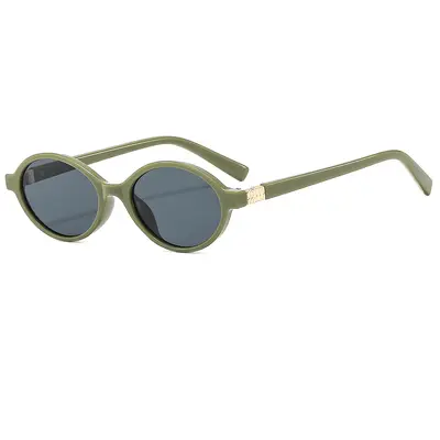 Baby sunglasses Europe and America cross-border new premium children's sunglasses ins retro small frame anti-blue light glasses - 7