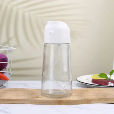 Glas-Ölsprühflasche, 2-in-1 tragbarer Spender - 7