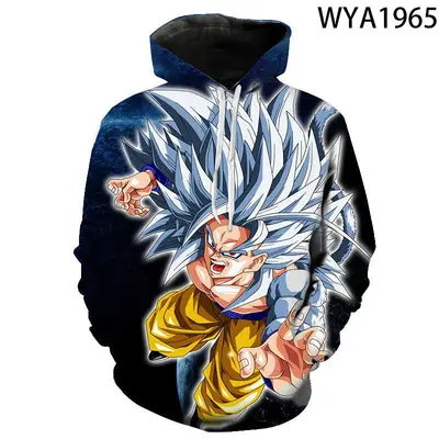 Dragon Ball 3D Digital Print Unisex Hooded Sweatshirt Winter Model