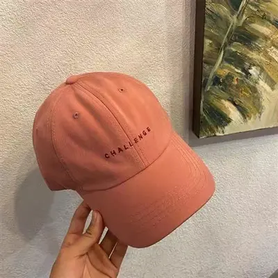 Taze harf nakışlı Japon tarzı beyzbol şapkası, sade unisex günlük şapka, yüzü incelten Hong Kong tarzı çift şapkası. - 3