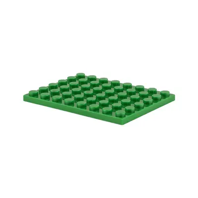 Small Brick Building Block Base Plate 6x8 Educational Plastic Toy 1 kg - 2