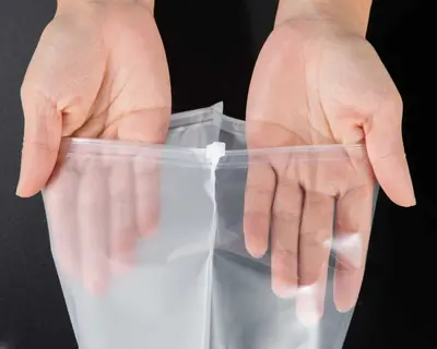EVA buzlu giysi fermuarlı poşetleri tişört giyim PE şeffaf ambalaj poşetleri kalınlaştırılmış plastik sınır ötesi poşetler toptan stokta - 9