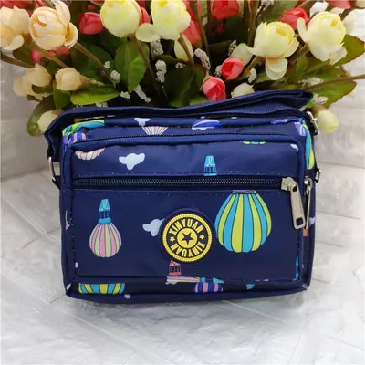Small Floral Cloth Women's Single Shoulder Bag, 20x15 cm - 13