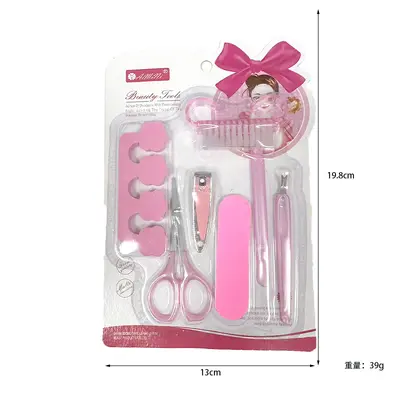 Nail art tool set, 10-piece, manicure and design - 12