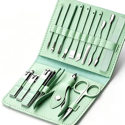 Nail clipper set, steel, household