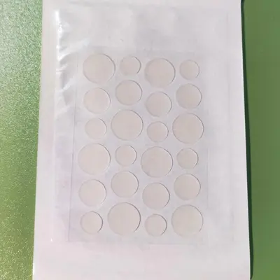 Hydrocolloid Acne Patches, Transparent, Makeup-Compatible, 36 Pcs - 5