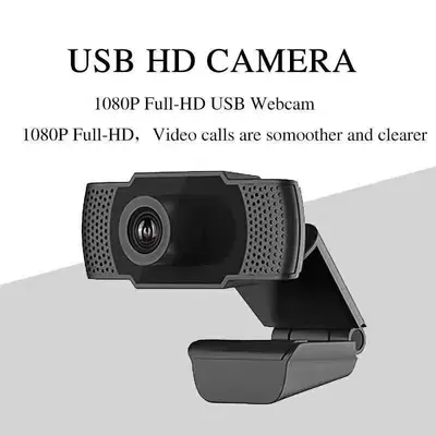 USB web kamerası 1080P HD, mikrofon, sürücü gerektirmez - 2