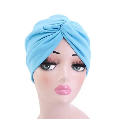 Cotton Turban Hat, Twist Hat, Model TJM-163