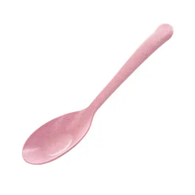 Wheat Straw Spoon Children Rice Spoon Soup Spoon Street Stall 2 Yuan Store Advertising Promotion Small Gifts Gifts Wholesale