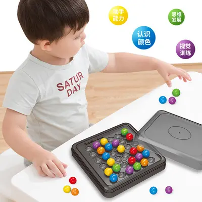 Colorful Sudoku Board Game for Kids, Educational Brain Training - 3