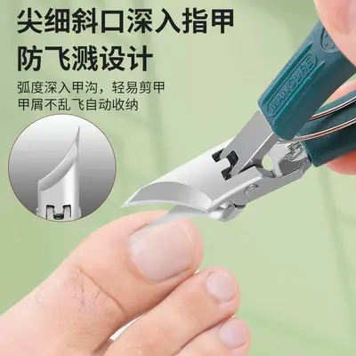 Schrägschnitt-Nagelschere Set, extra spitz